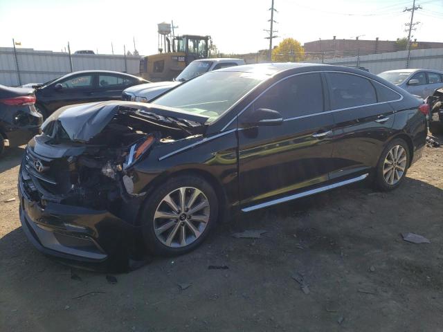 Image 1 of 2017 HYUNDAI SONATA SPORT 2017 with VIN 5NPE34AF8HH587828