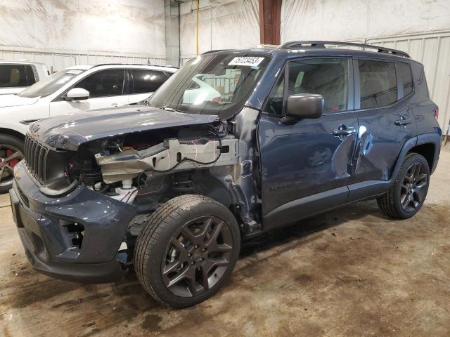 Image 1 of 2021 JEEP RENEGADE LATITUDE 2021 with VIN ZACNJDBB7MPM72072