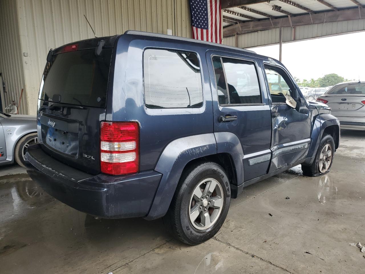 Image 3 of 2008 JEEP LIBERTY SPORT 2008 with VIN 1J8GP28K18W271677