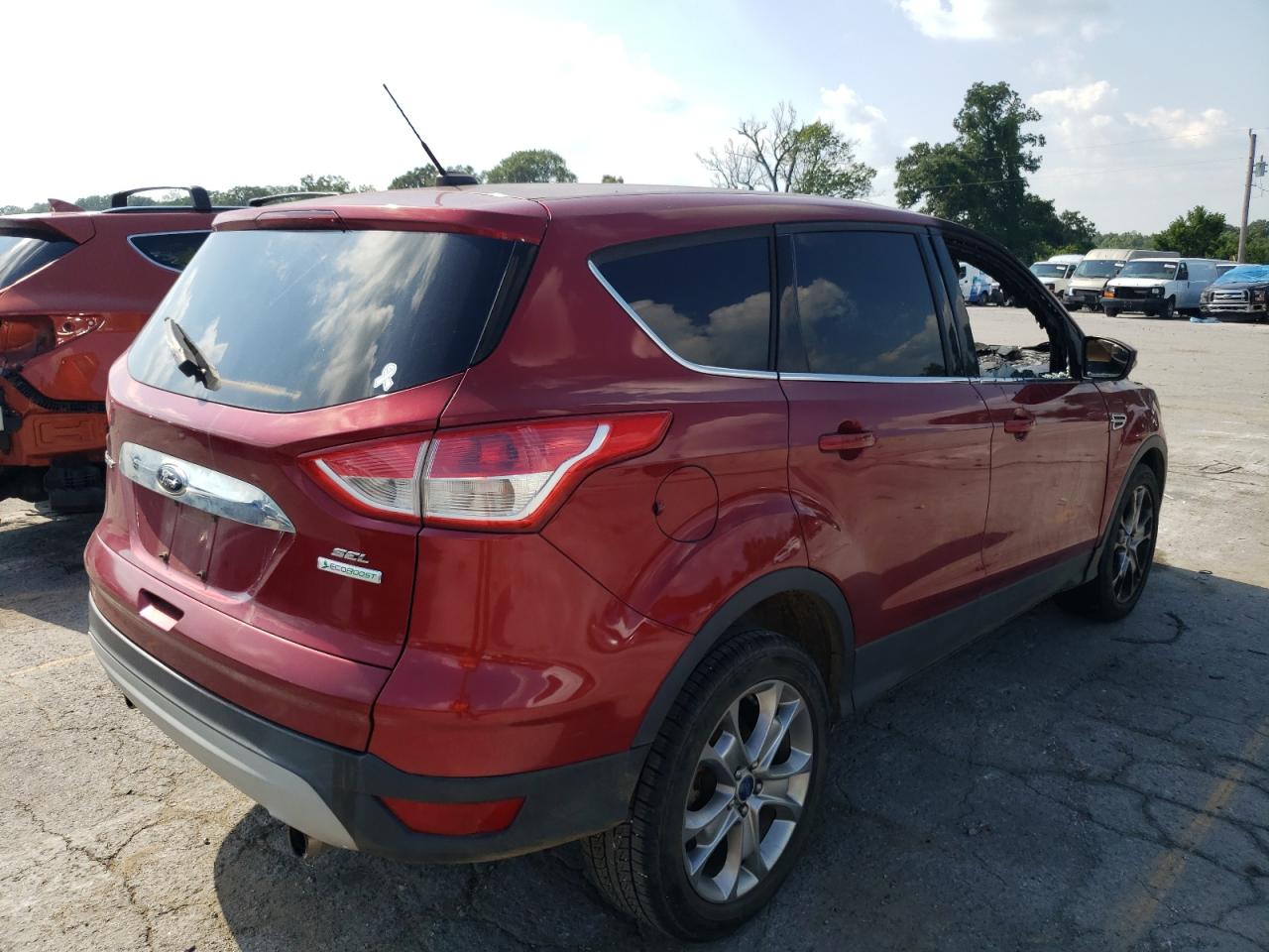 Image 3 of 2013 FORD ESCAPE SEL 2013 with VIN 1FMCU0HXXDUB02922