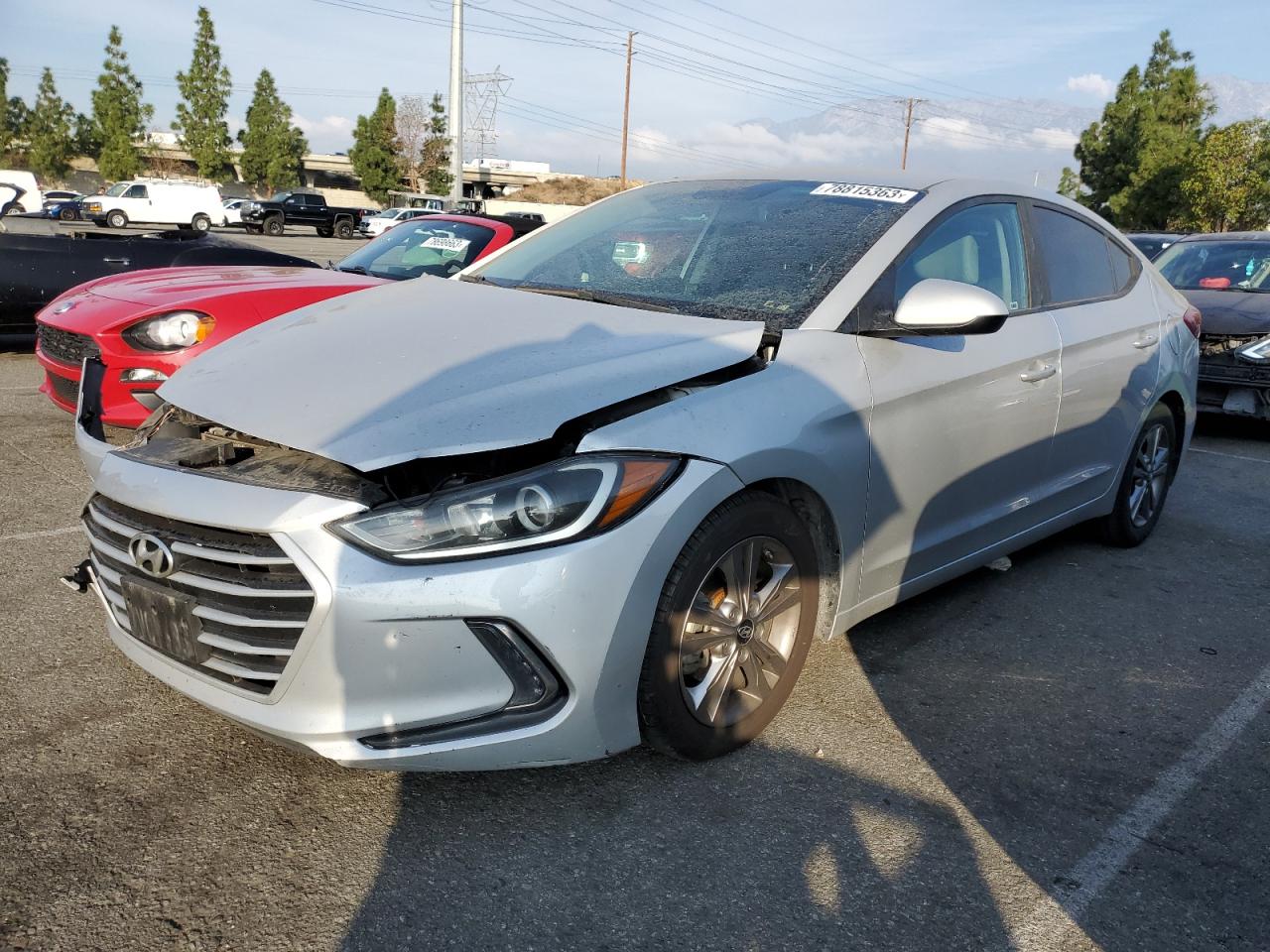 Image 1 of 2017 HYUNDAI ELANTRA SE 2017 with VIN KMHD84LF9HU203597