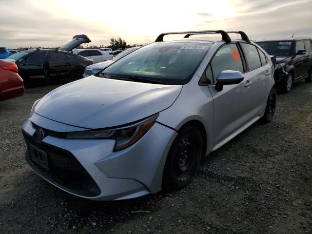Image 1 of 2020 TOYOTA COROLLA LE 2020 with VIN 5YFEPRAE9LP070591