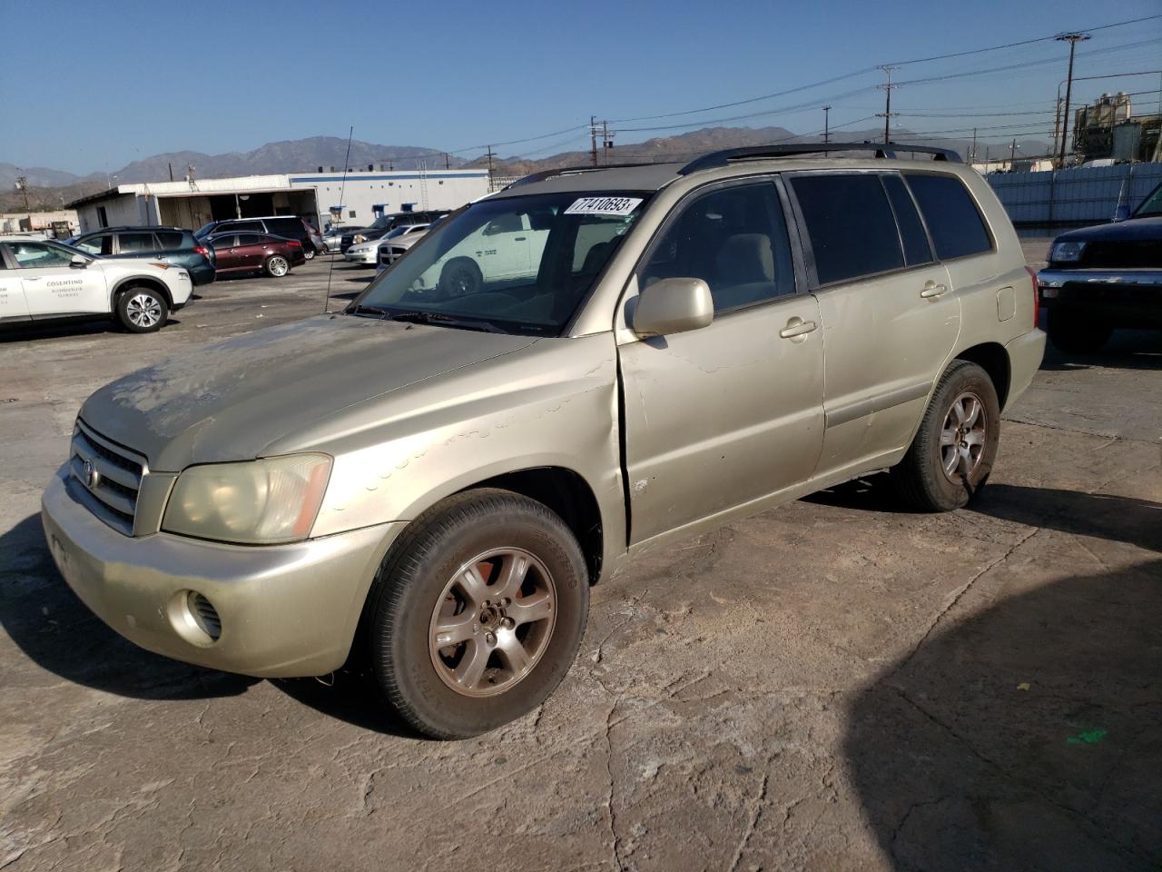 Obraz 1 z 2003 TOYOTA HIGHLANDER  2003 z VIN JTEGD21A530073158