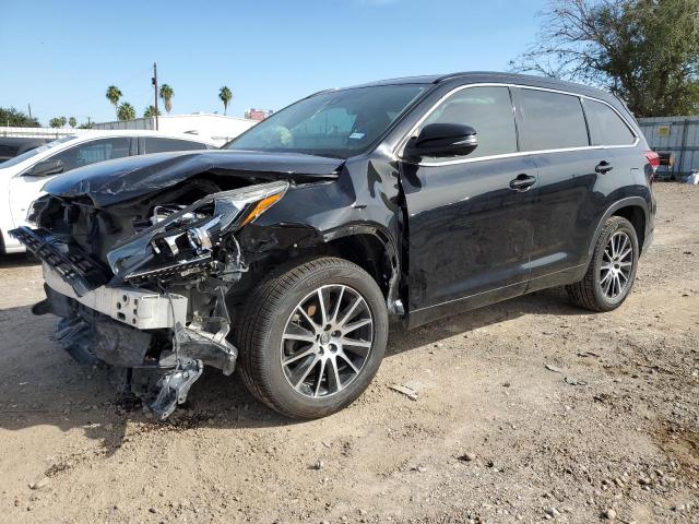 Image 1 of 2018 TOYOTA HIGHLANDER SE 2018 with VIN 5TDKZRFH7JS535101