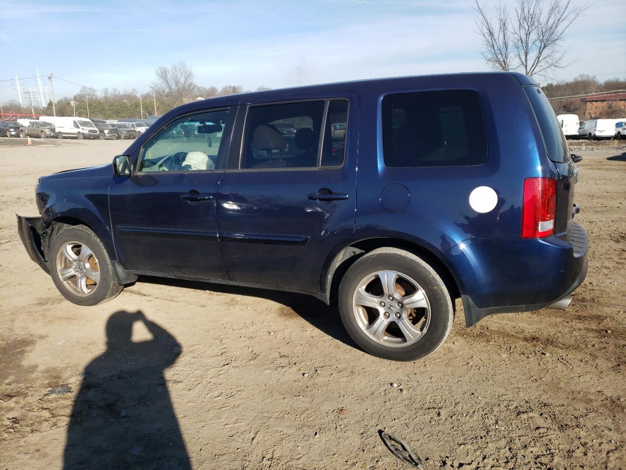 Obraz 2 z 2013 HONDA PILOT EXLN 2013 z VIN 5FNYF4H74DB041443