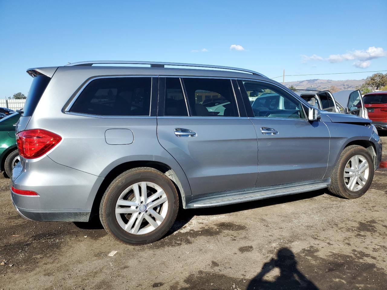 Image 3 of 2014 MERCEDES-BENZ GL 350 BLUETEC 2014 with VIN 4JGDF2EE1EA283263