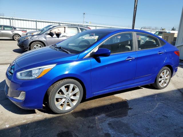 Image 1 of 2014 HYUNDAI ACCENT GLS 2014 with VIN KMHCU4AE3EU620453