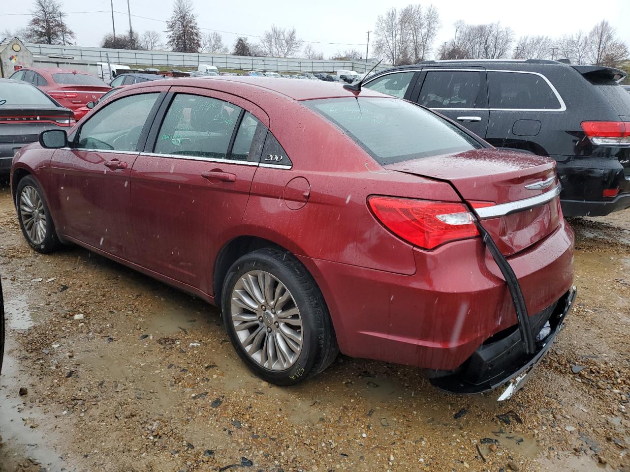 Image 2 of 2012 CHRYSLER 200 LX 2012 with VIN 1C3CCBAB8CN134704