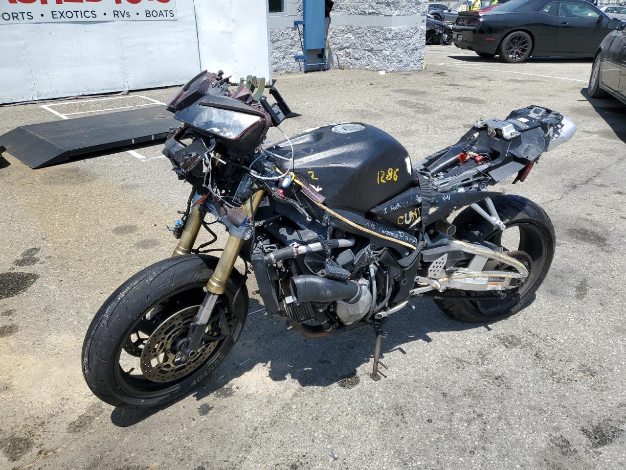 Obraz 2 z 2006 HONDA CBR600 RR 2006 z VIN JH2PC37076M303167