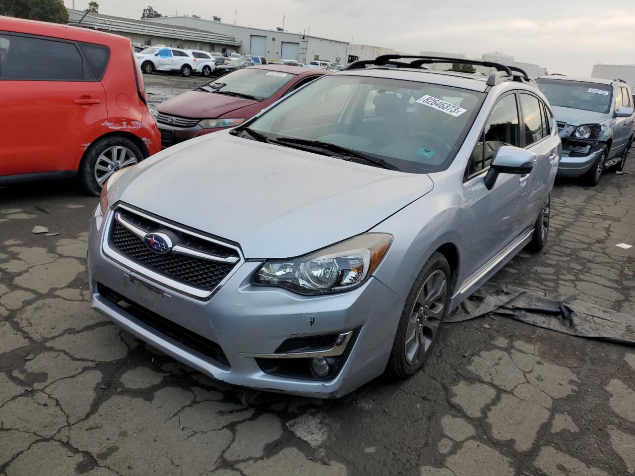 Image 1 of 2016 SUBARU IMPREZA SPORT LIMITED 2016 with VIN JF1GPAY68GH291356