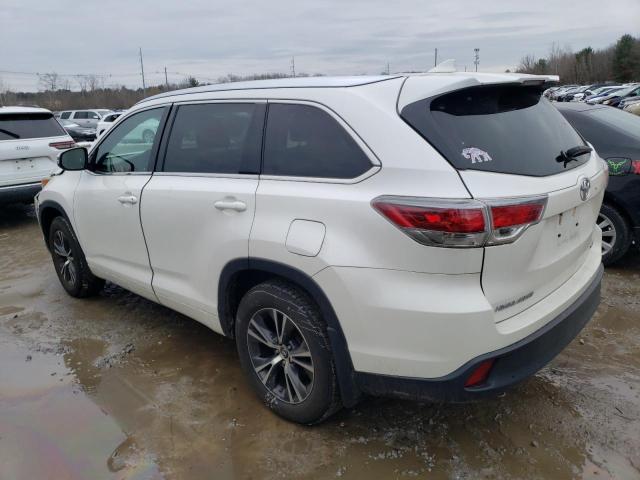 Изображение 2 2016 TOYOTA HIGHLANDER XLE 2016 с VIN 5TDJKRFH6GS320673