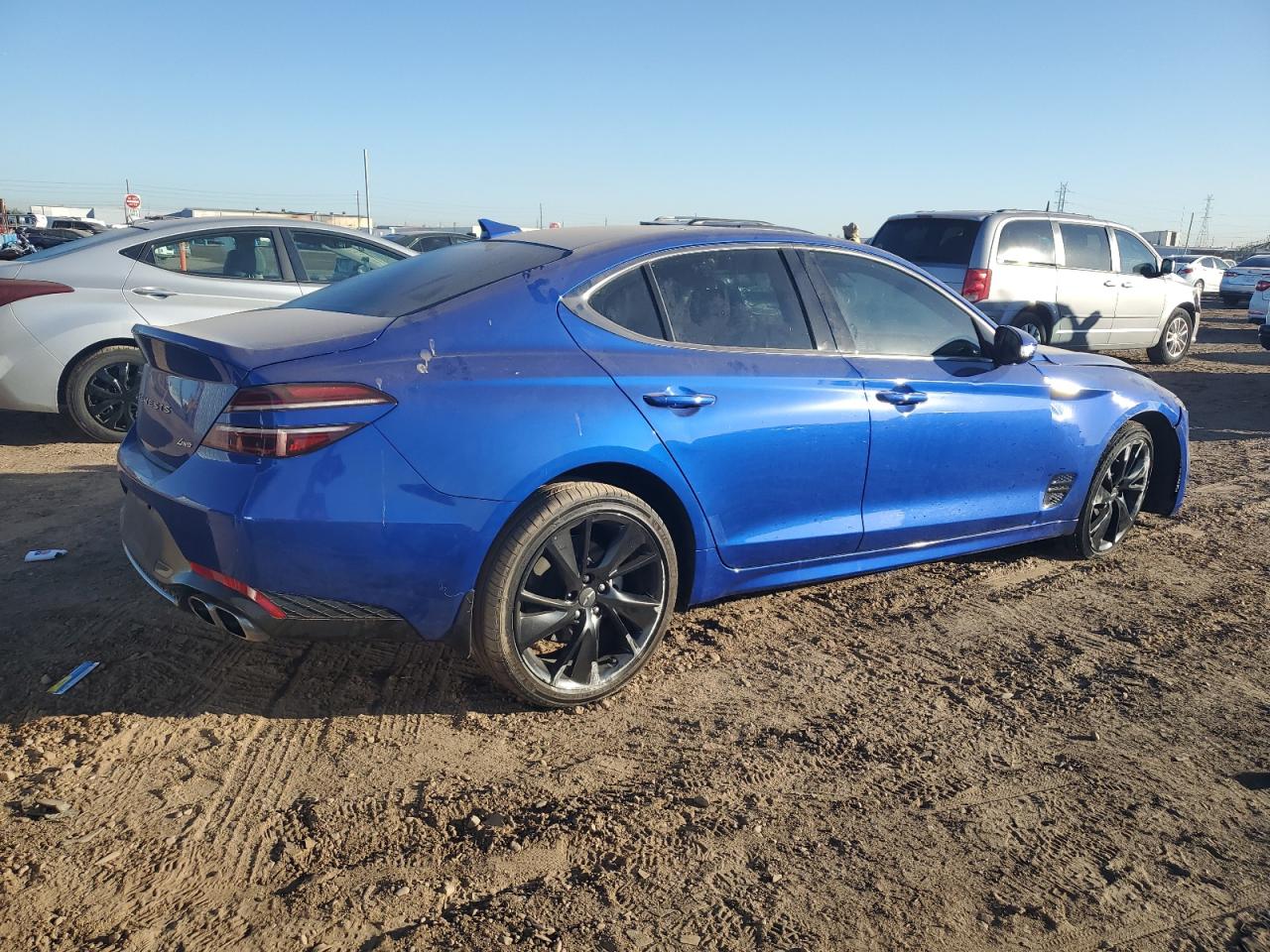 Obraz 3 z 2023 GENESIS G70 BASE 2023 z VIN KMTG34TA4PU105372