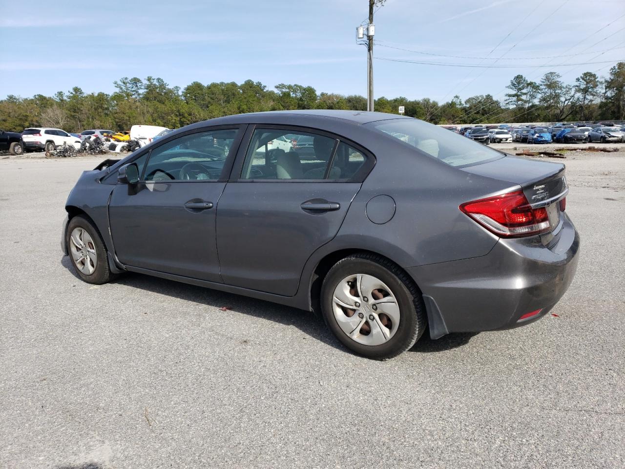 Image 2 of 2013 HONDA CIVIC LX 2013 with VIN 19XFB2F58DE035921