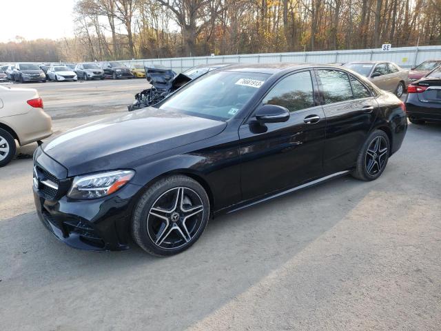 Image 1 of 2021 MERCEDES-BENZ C 300 4MATIC 2021 with VIN W1KWF8EB7MR644037