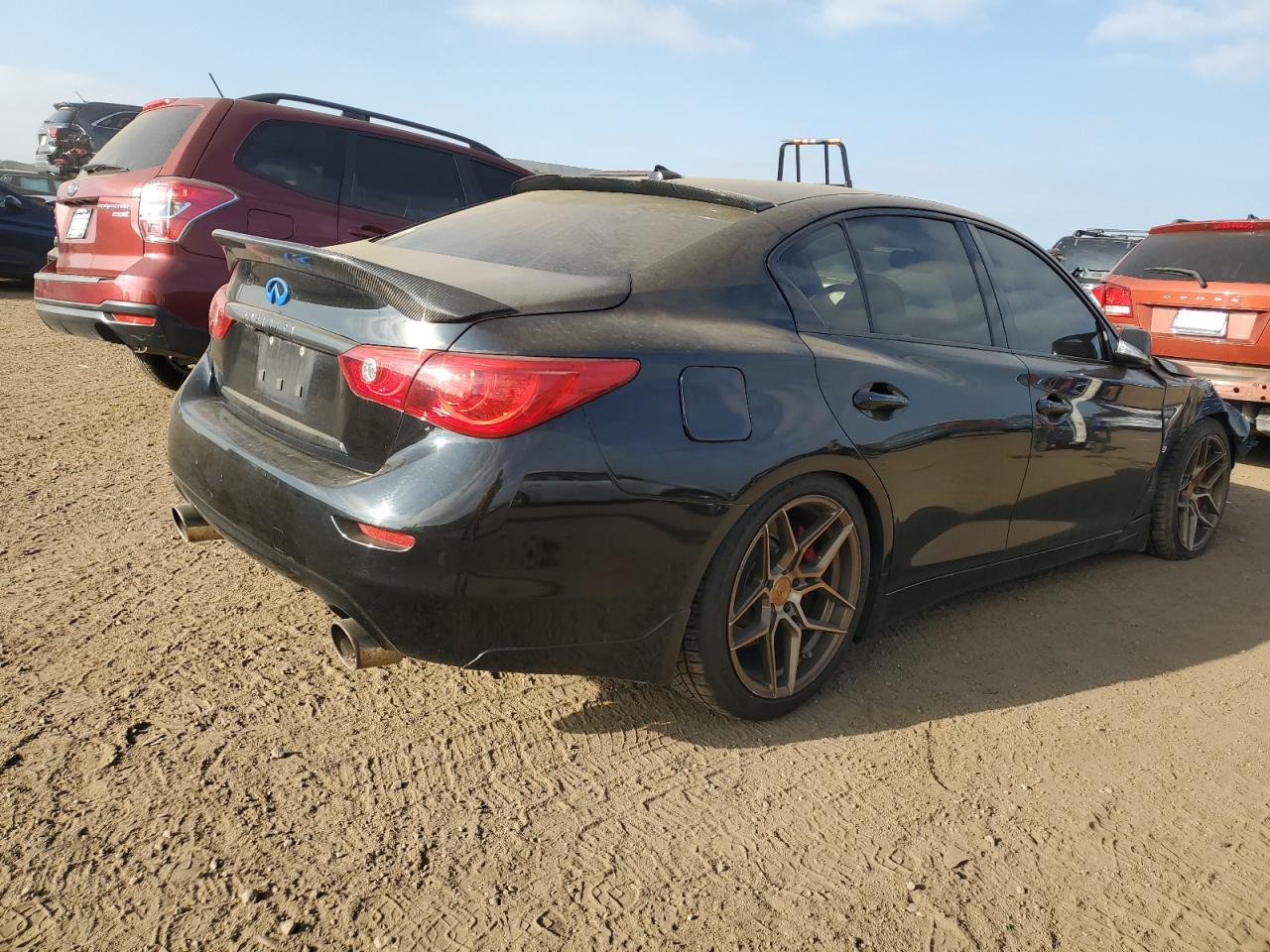 Image 3 of 2015 INFINITI Q50 BASE 2015 with VIN JN1BV7AR7FM419547