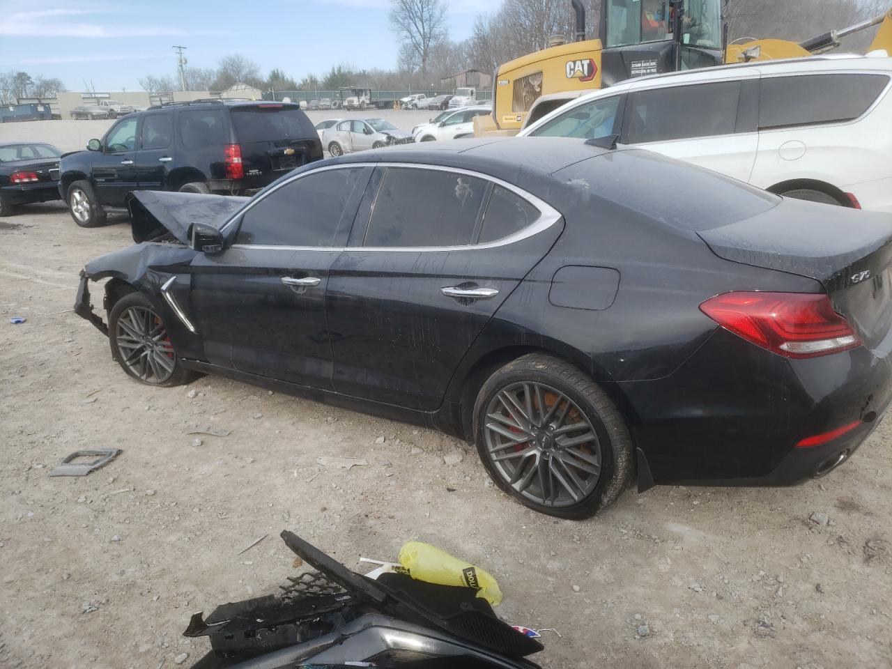 Image 2 of 2019 GENESIS G70 PRESTIGE 2019 with VIN KMTG34LE5KU031763