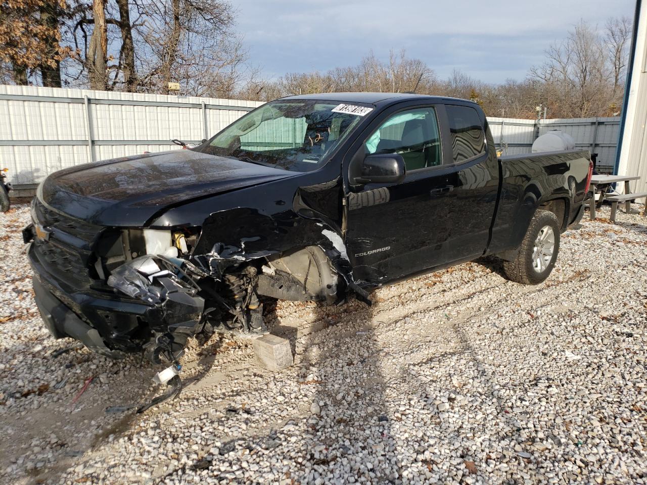 Image 1 of 2021 CHEVROLET COLORADO LT 2021 with VIN 1GCHSCEA1M1233367