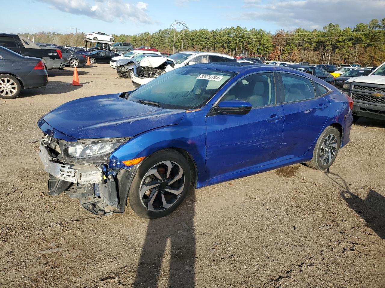 Image 1 of 2016 HONDA CIVIC EX 2016 with VIN 19XFC2F74GE033814