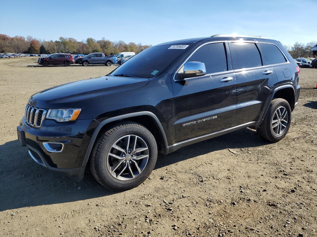 Image 1 of 2018 JEEP GRAND CHEROKEE LIMITED 2018 with VIN 1C4RJFBG7JC398986