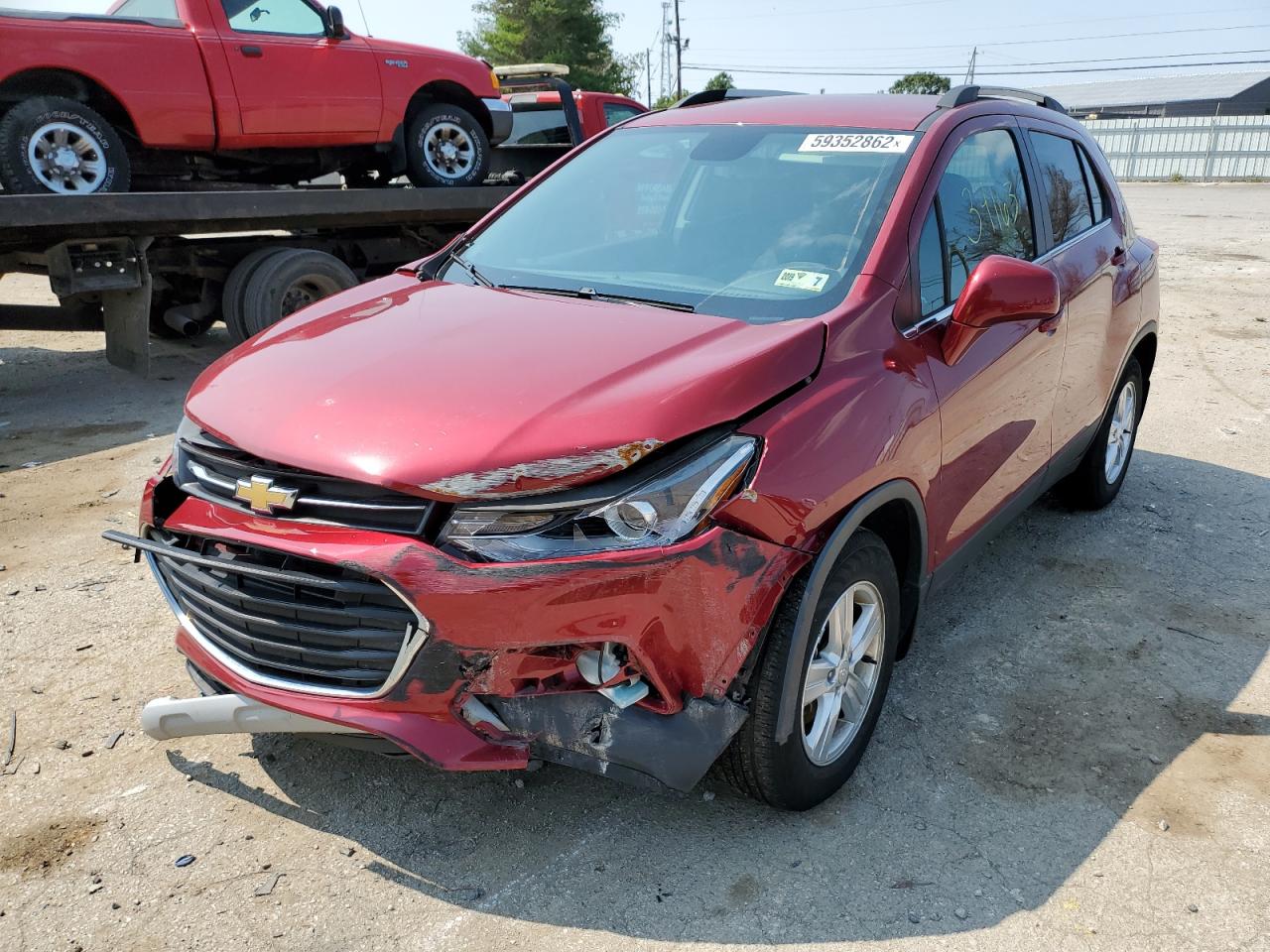Изображение 2 2018 CHEVROLET TRAX 1LT 2018 с VIN 3GNCJLSB1JL398924