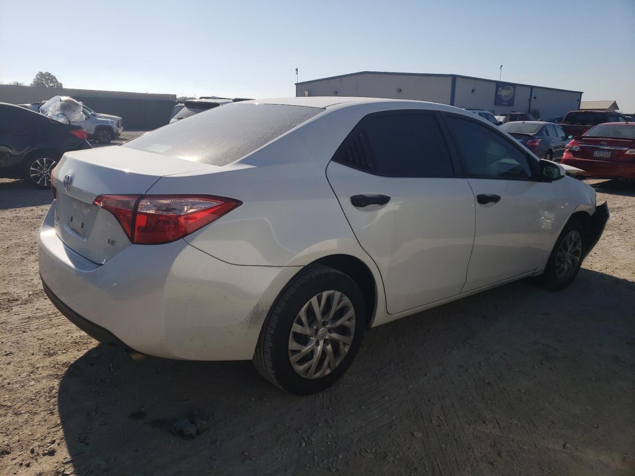 Image 3 of 2018 TOYOTA COROLLA L 2018 with VIN 5YFBURHE7JP785416
