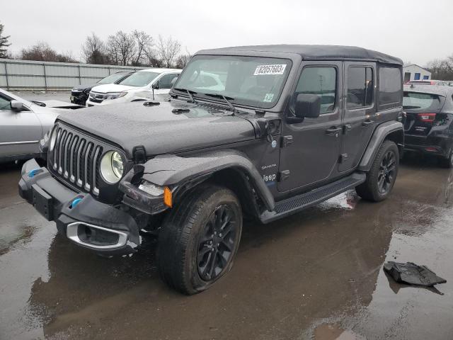 Image 1 of 2022 JEEP WRANGLER UNLIMITED SAHARA 4XE 2022 with VIN 1C4JJXP66NW158836