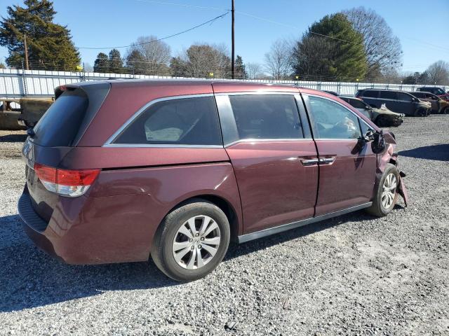 Image 3 of 2017 HONDA ODYSSEY EXL 2017 with VIN 5FNRL5H65HB025493