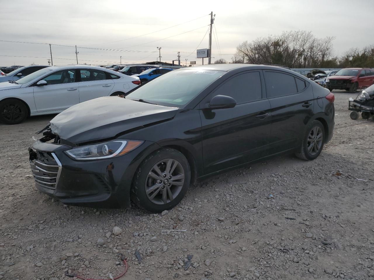Image 1 of 2018 HYUNDAI ELANTRA SEL 2018 with VIN 5NPD84LF4JH247351