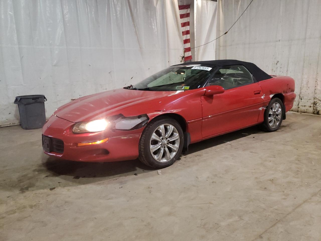 Image 1 of 2001 CHEVROLET CAMARO  2001 with VIN 2G1FP32K712115600