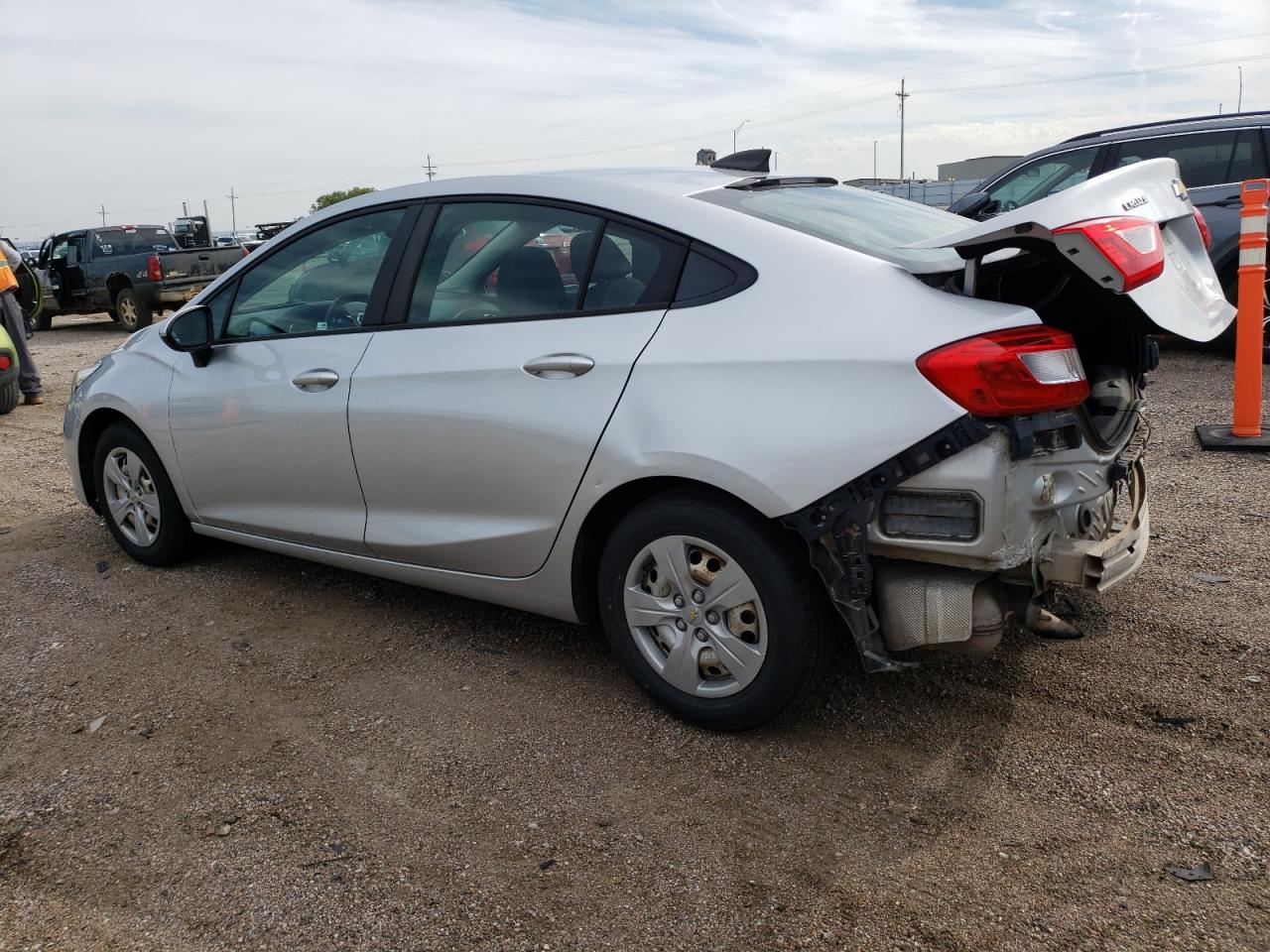 Image 2 of 2017 CHEVROLET CRUZE LS 2017 with VIN 3G1BC5SM3HS555597