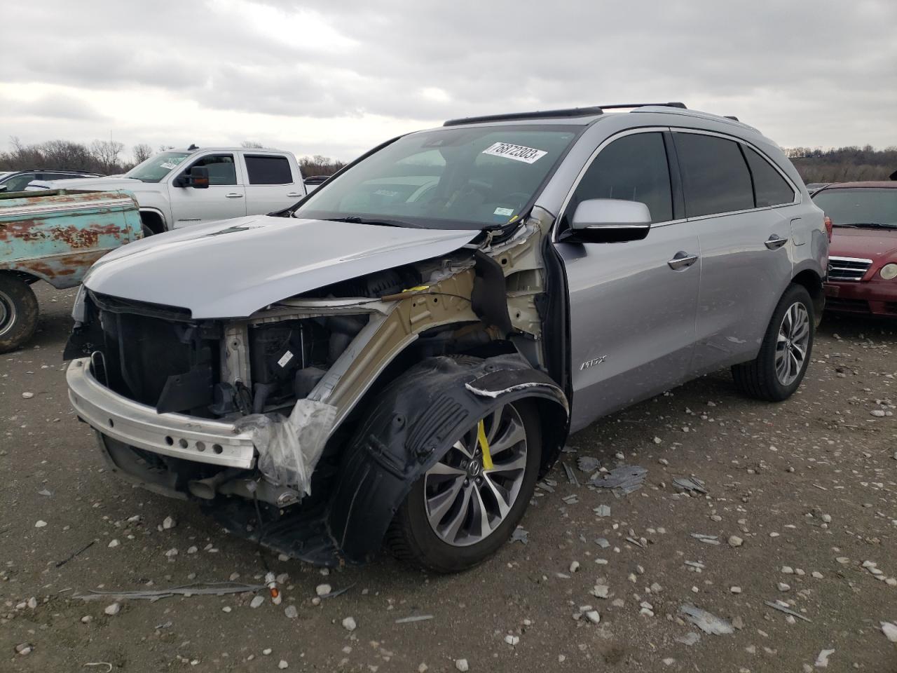 Image 1 of 2016 ACURA MDX TECHNOLOGY 2016 with VIN 5FRYD4H40GB046640