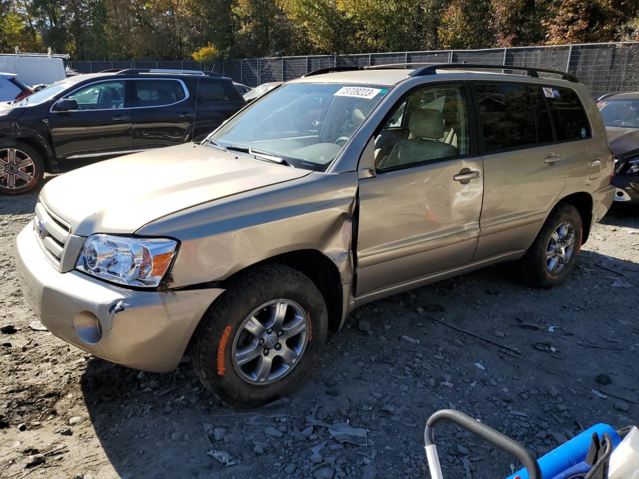 2004 TOYOTA HIGHLANDER  2004 image