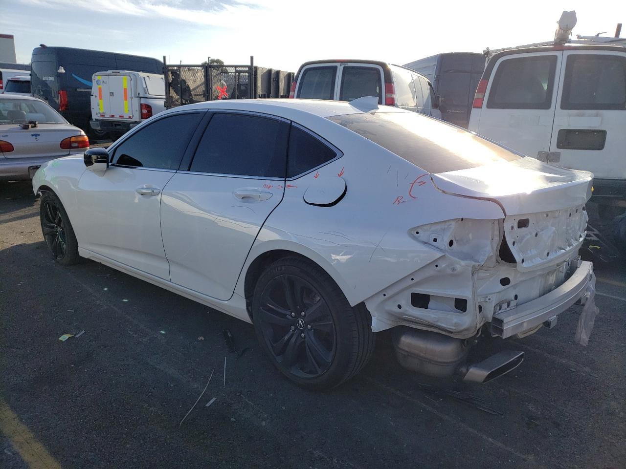 Изображение 2 2021 ACURA TLX  2021 с VIN 19UUB5F36MA004971