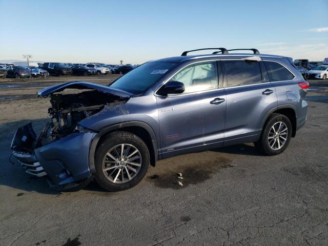 Image 1 of 2018 TOYOTA HIGHLANDER HYBRID 2018 with VIN 5TDJGRFH9JS048774