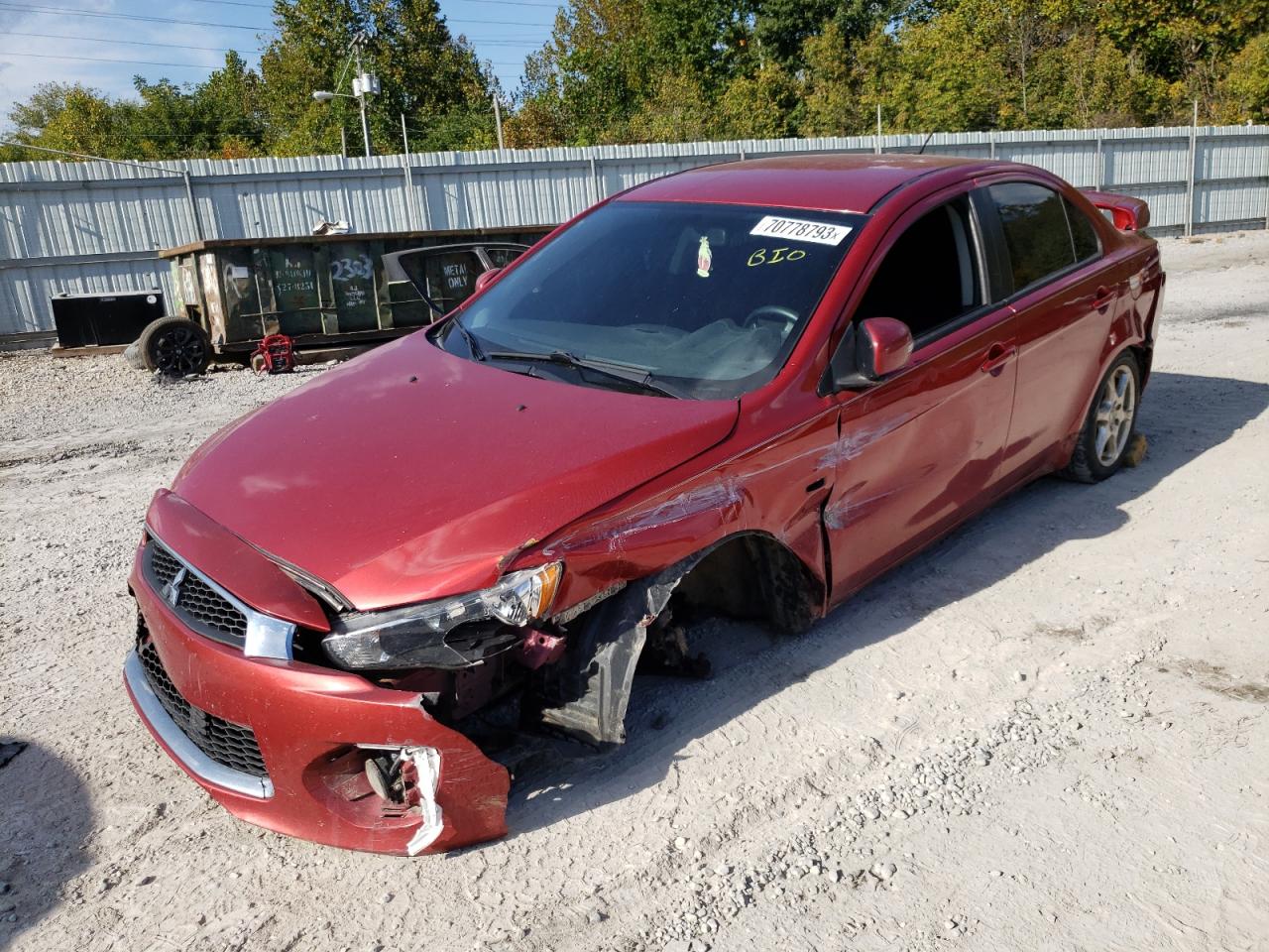 2017 MITSUBISHI LANCER ES 2017 image