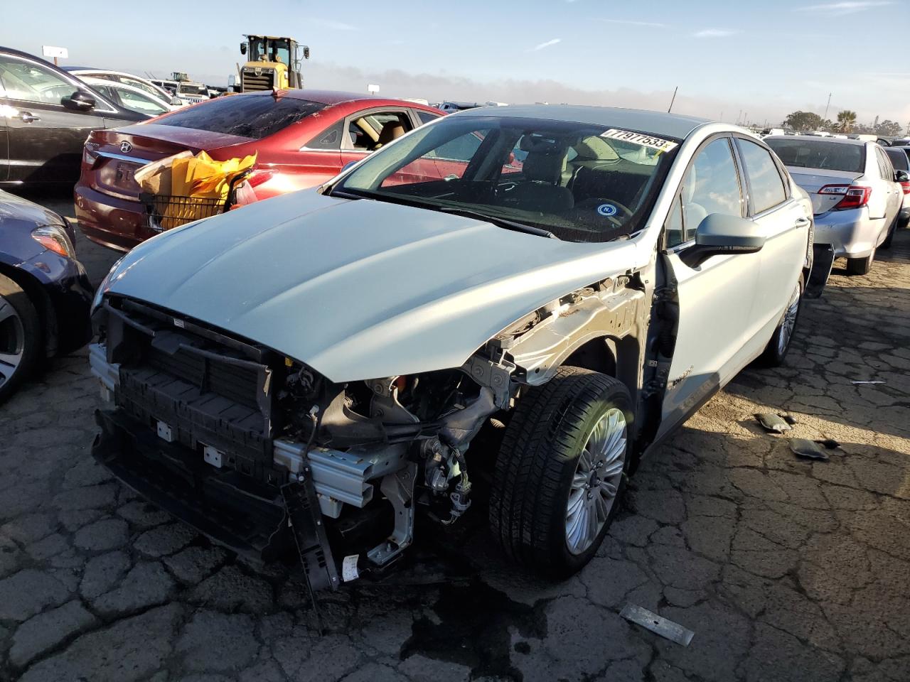 Obraz 1 z 2014 FORD FUSION S HYBRID 2014 z VIN 3FA6P0UU1ER256728