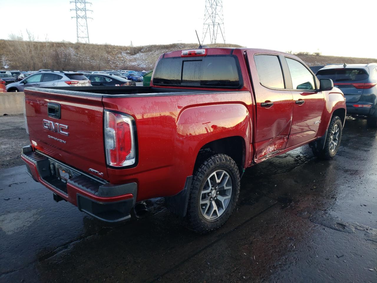 Image 3 of 2021 GMC CANYON AT4 2021 with VIN 1GTG6FEN1M1116179