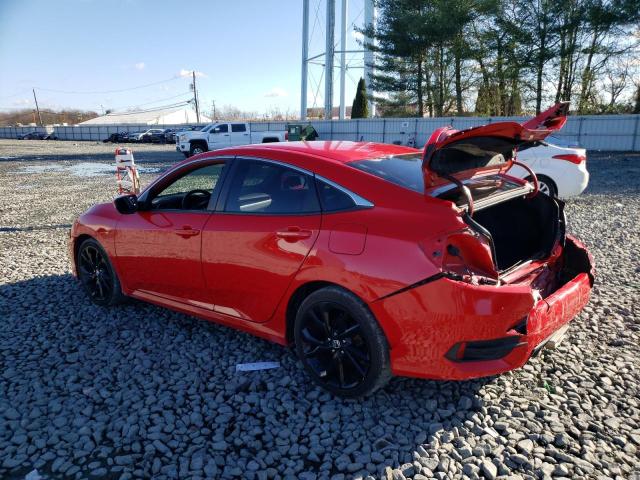 Image 2 of 2019 HONDA CIVIC SPORT 2019 with VIN 2HGFC2F82KH508657