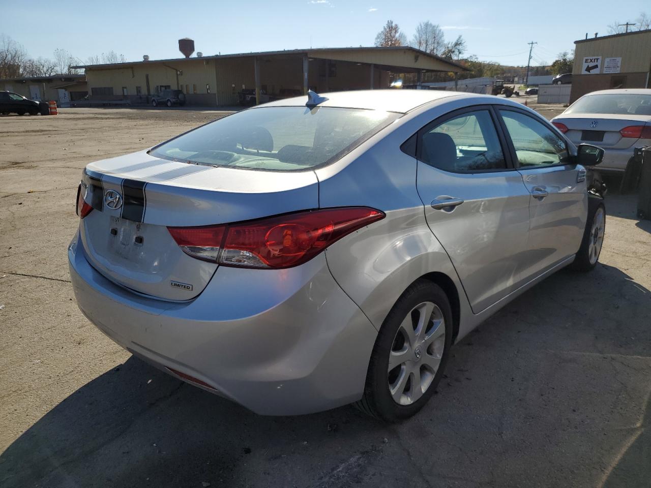 Image 3 of 2012 HYUNDAI ELANTRA GLS 2012 with VIN KMHDH4AE5CU317972
