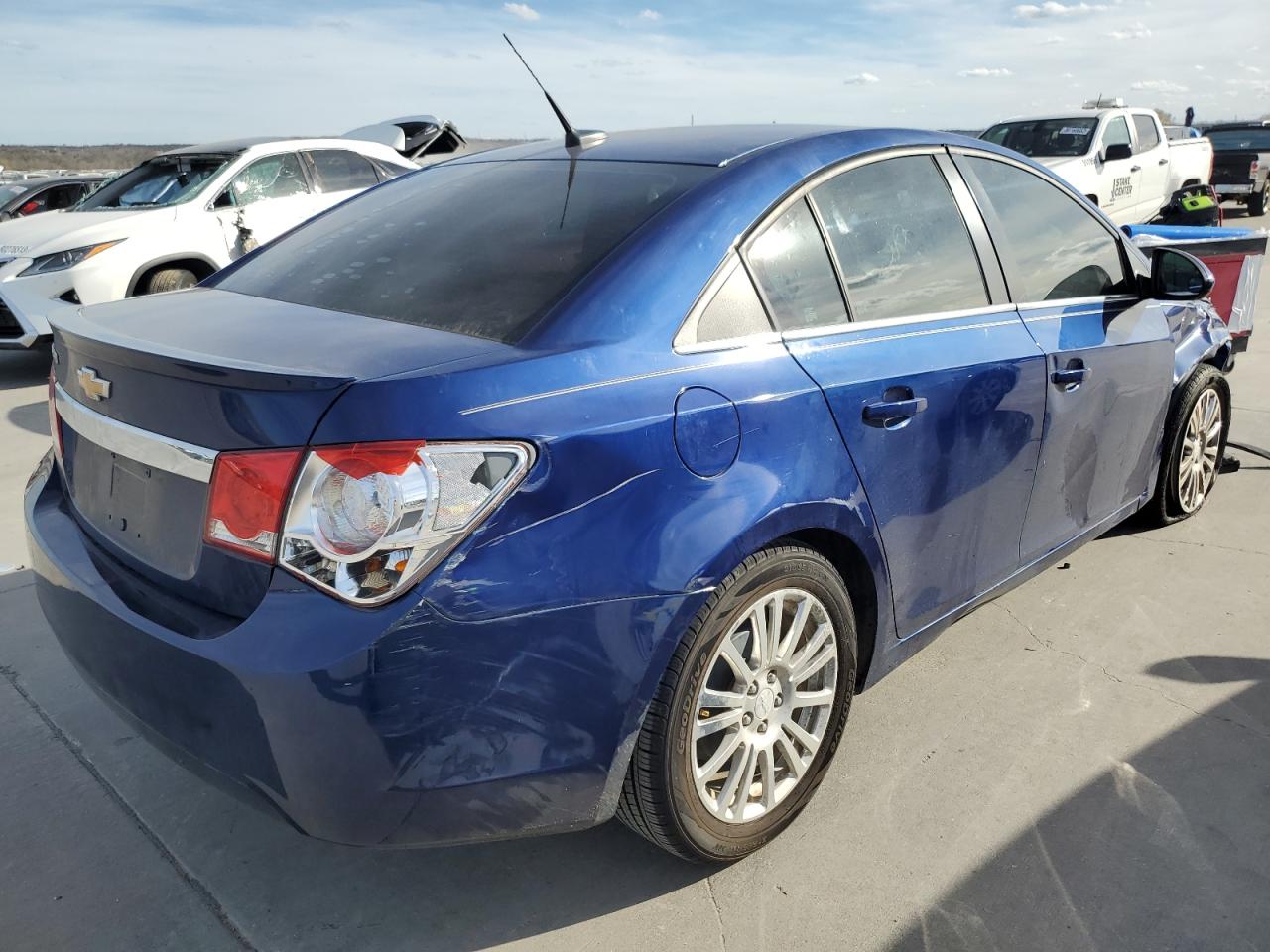 Image 3 of 2013 CHEVROLET CRUZE ECO 2013 with VIN 1G1PH5SB6D7110401