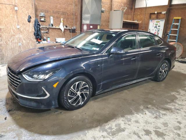 Image 1 of 2022 HYUNDAI SONATA HYBRID 2022 with VIN KMHL24JJ8NA046789