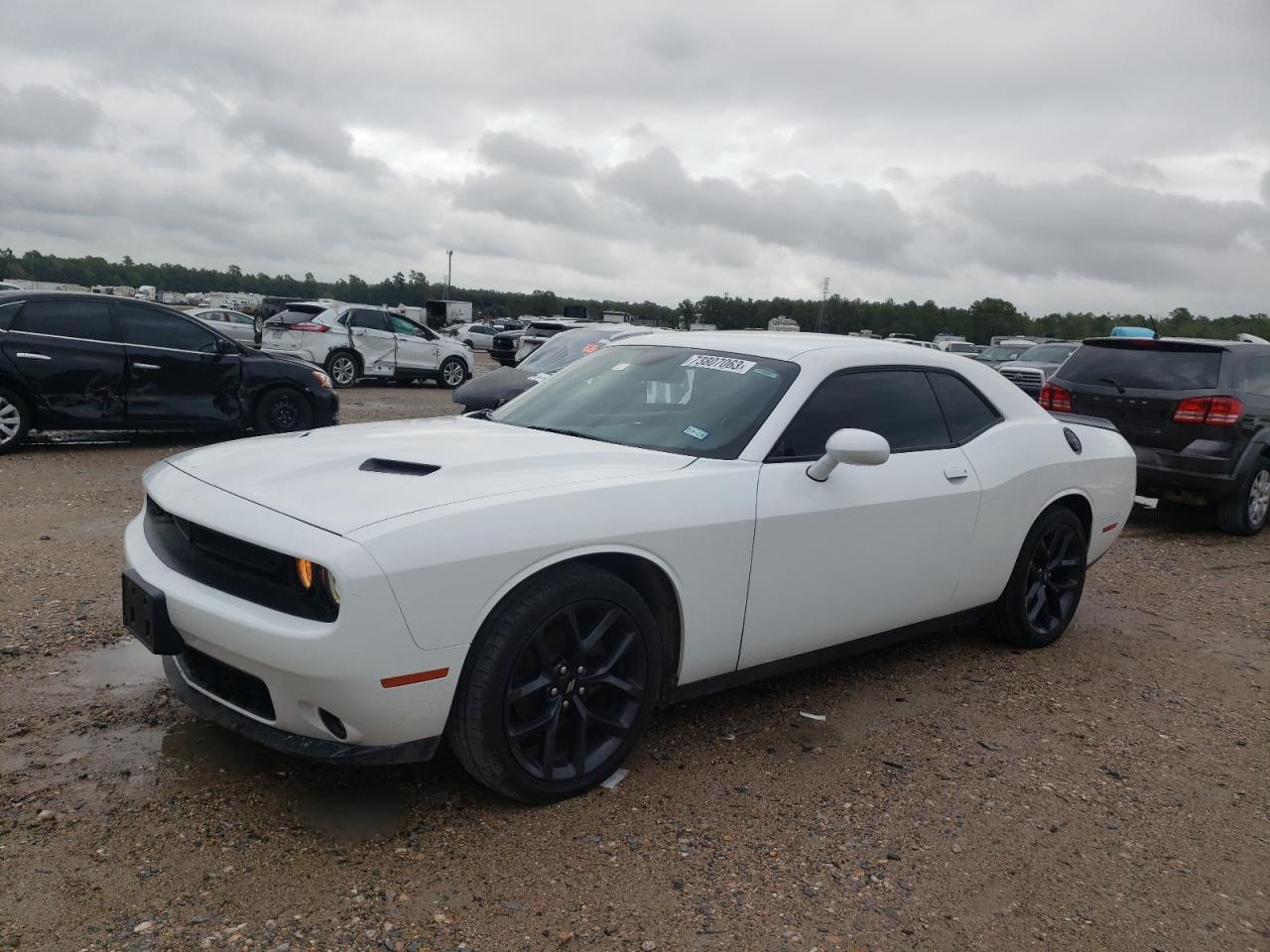 Image 1 of 2019 DODGE CHALLENGER SXT 2019 with VIN 2C3CDZAG7KH717046