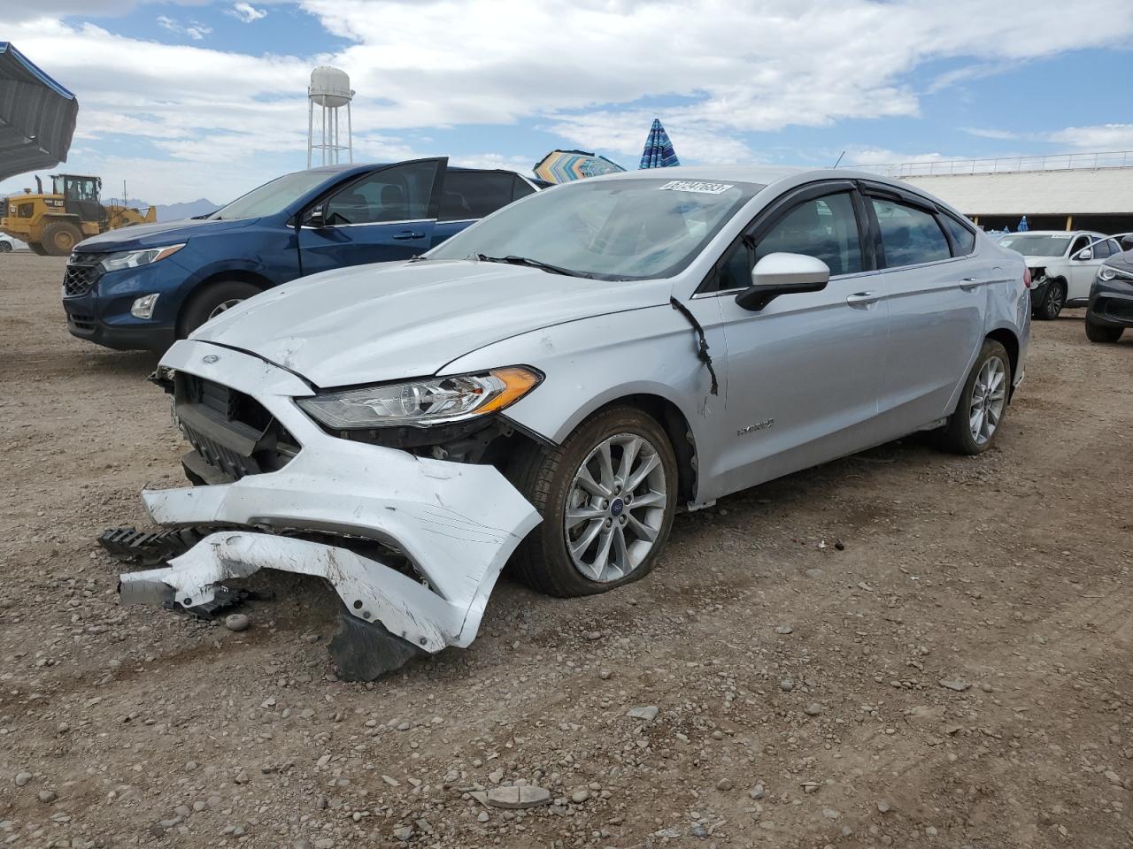 Image 1 of 2017 FORD FUSION SE HYBRID 2017 with VIN 3FA6P0LU1HR234010