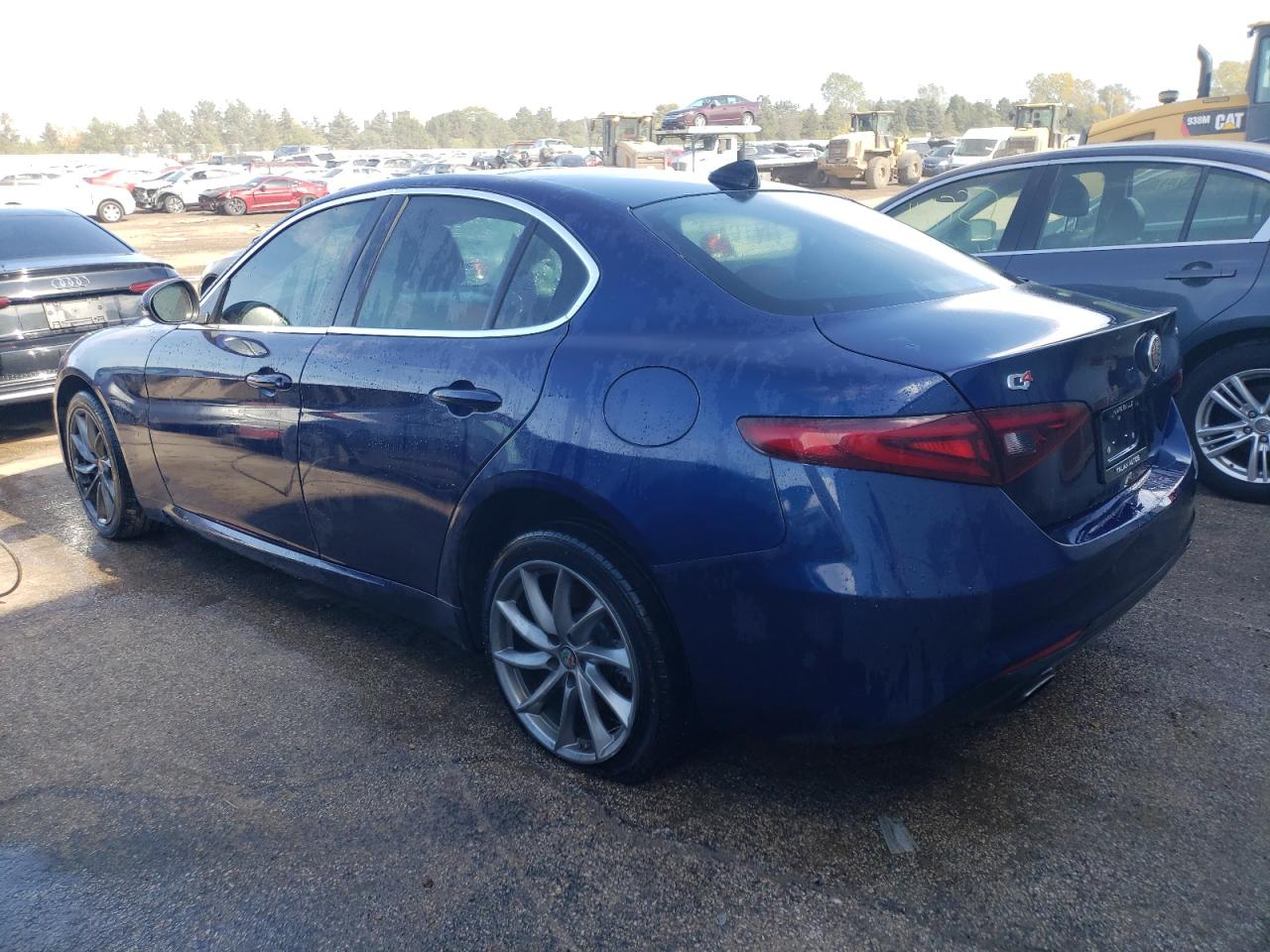 Image 2 of 2017 ALFA ROMEO GIULIA Q4 2017 with VIN ZARFAEDN6H7549429