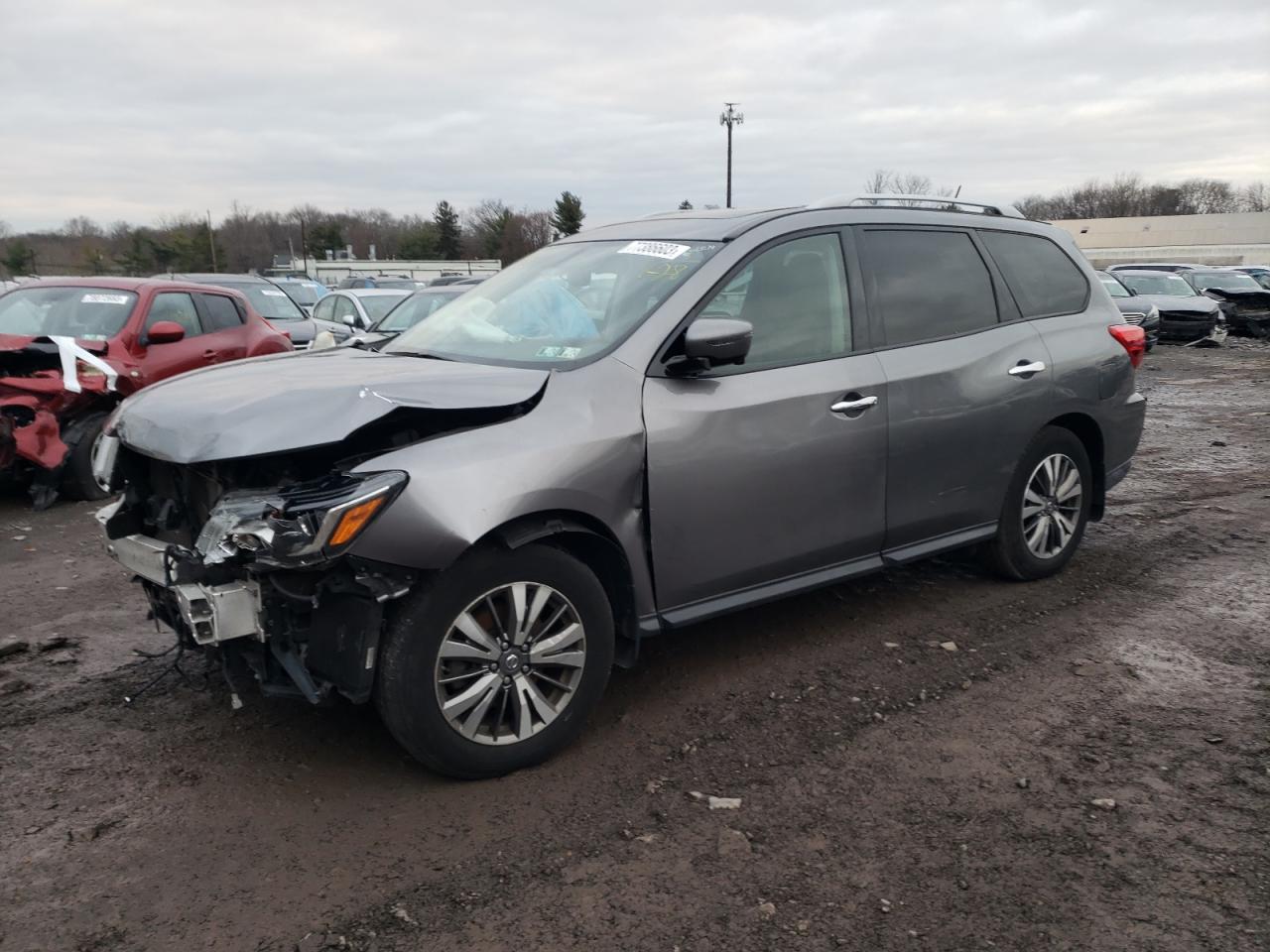 Image 1 of 2017 NISSAN PATHFINDER S 2017 with VIN 5N1DR2MM9HC670233