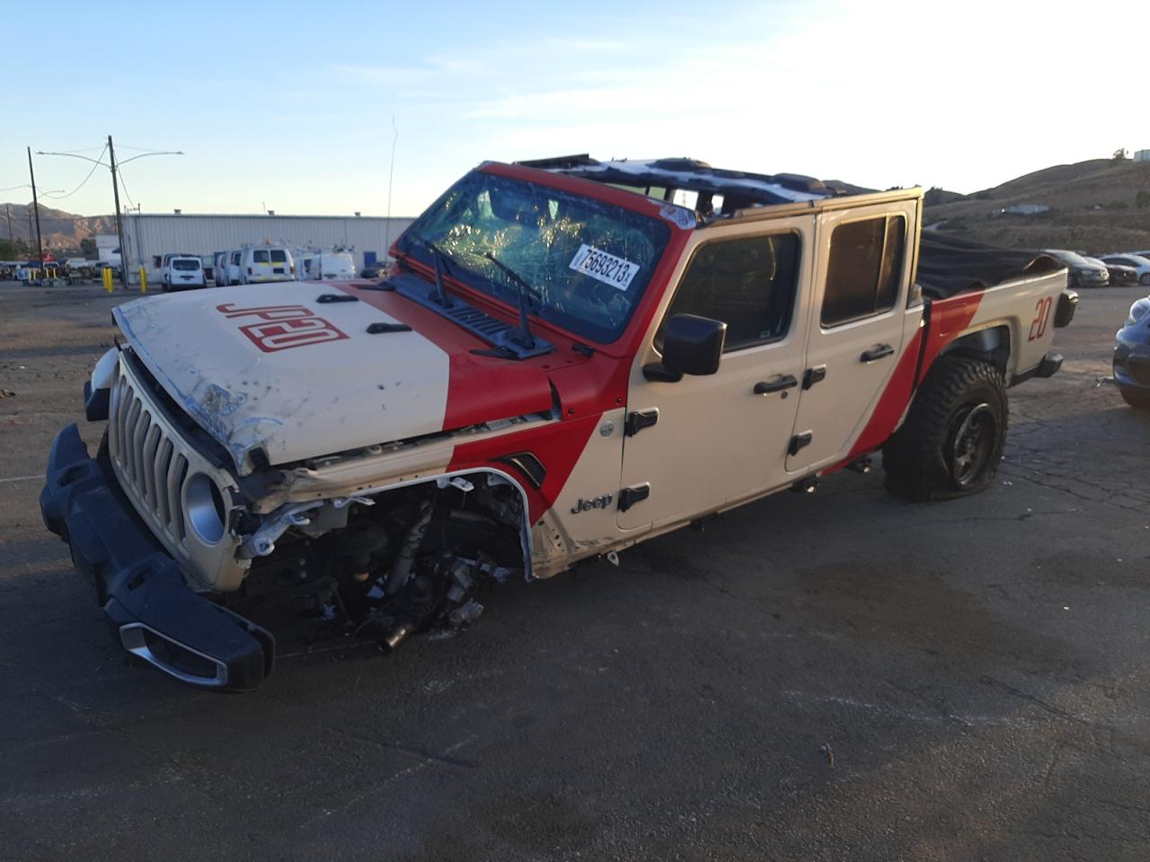 Изображение 1 2020 JEEP GLADIATOR OVERLAND 2020 с VIN 1C6HJTFG8LL133489