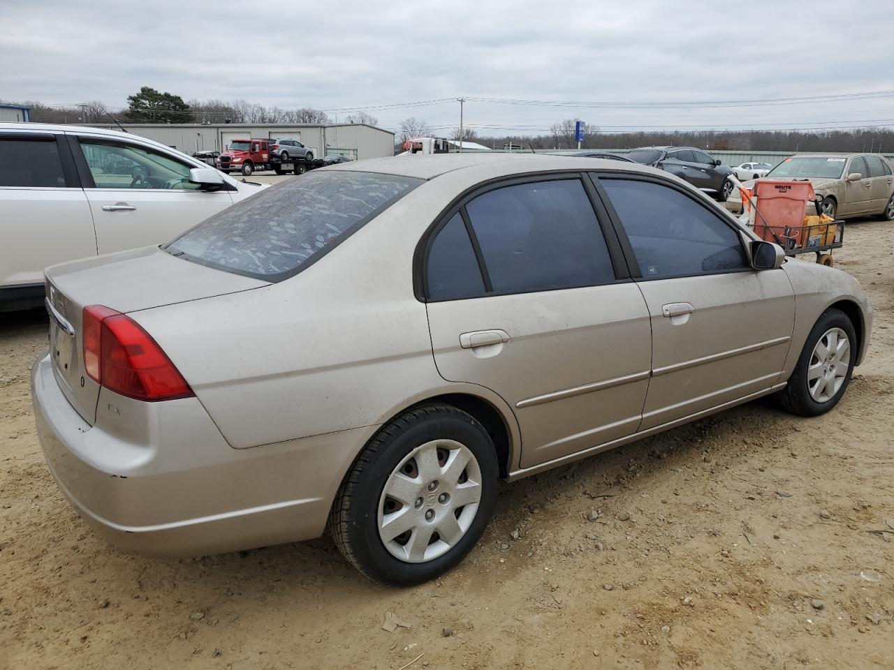 Изображение 3 2002 HONDA CIVIC EX 2002 с VIN 2HGES26722H553166