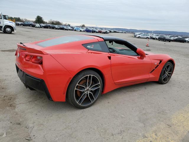 Image 3 of 2017 CHEVROLET CORVETTE STINGRAY Z51 3LT 2017 with VIN 1G1YL2D70H5104587