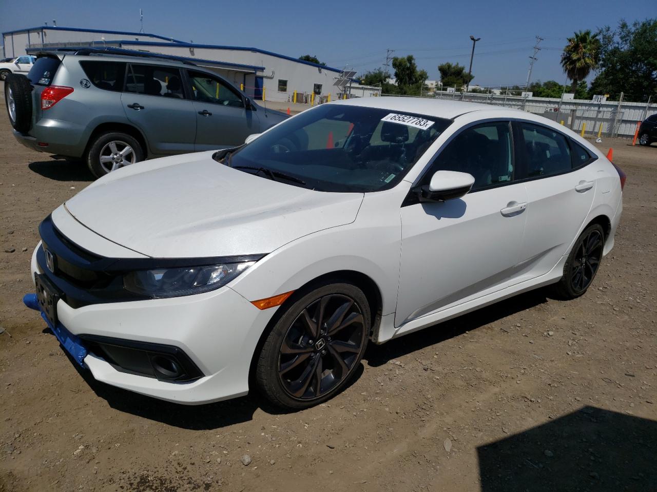 Image 1 of 2019 HONDA CIVIC SPORT 2019 with VIN 2HGFC2F85KH547596