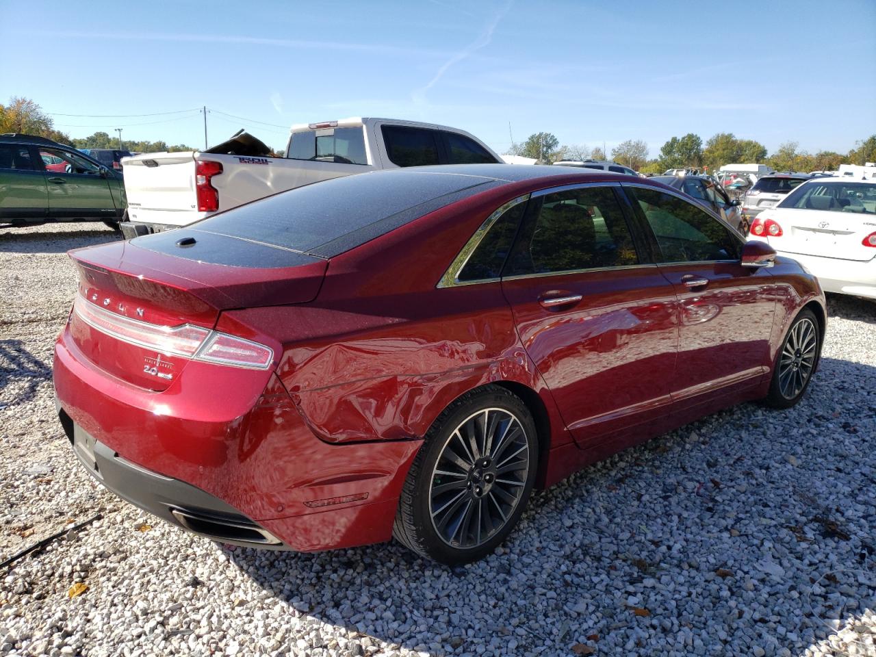 Image 3 of 2013 LINCOLN MKZ  2013 with VIN 3LN6L2G95DR806547